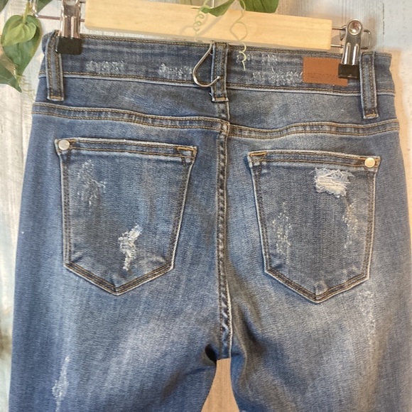Judy Blue Skinny Fit Distressed Jeans - Picture 6 of 14